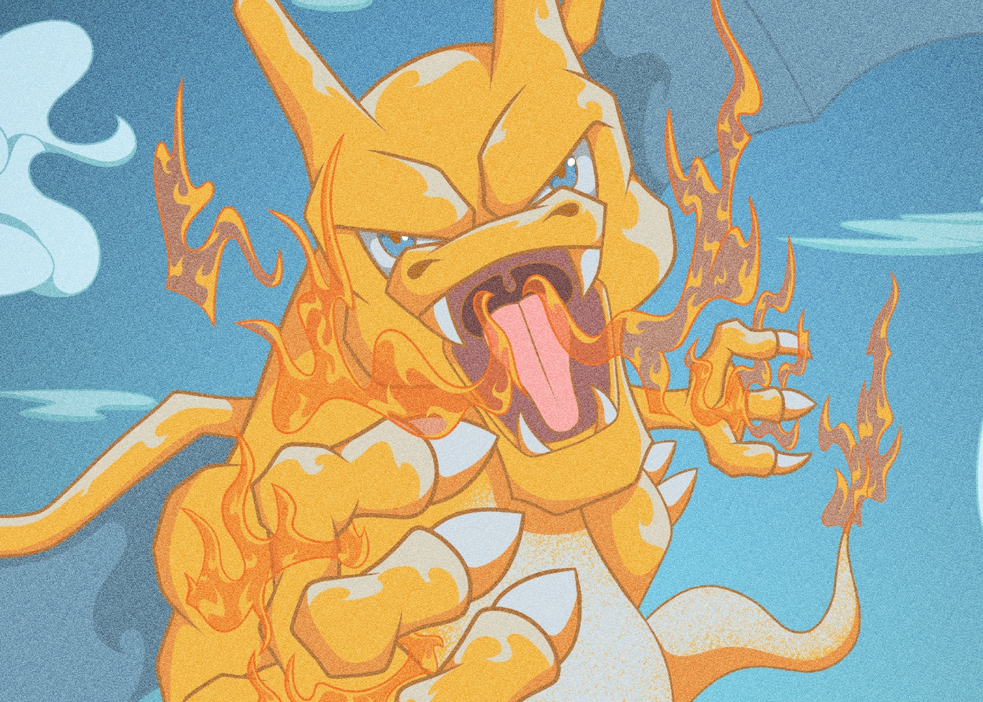 Pokémon Charizard – Flamethrower