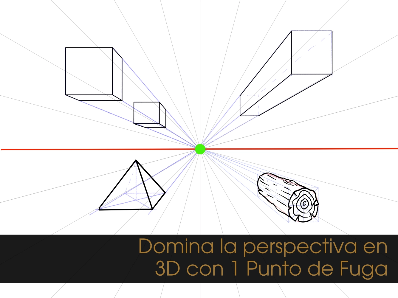 Guía Completa para Dibujar en Perspectiva: Aprende a Usar Un Punto de Fuga