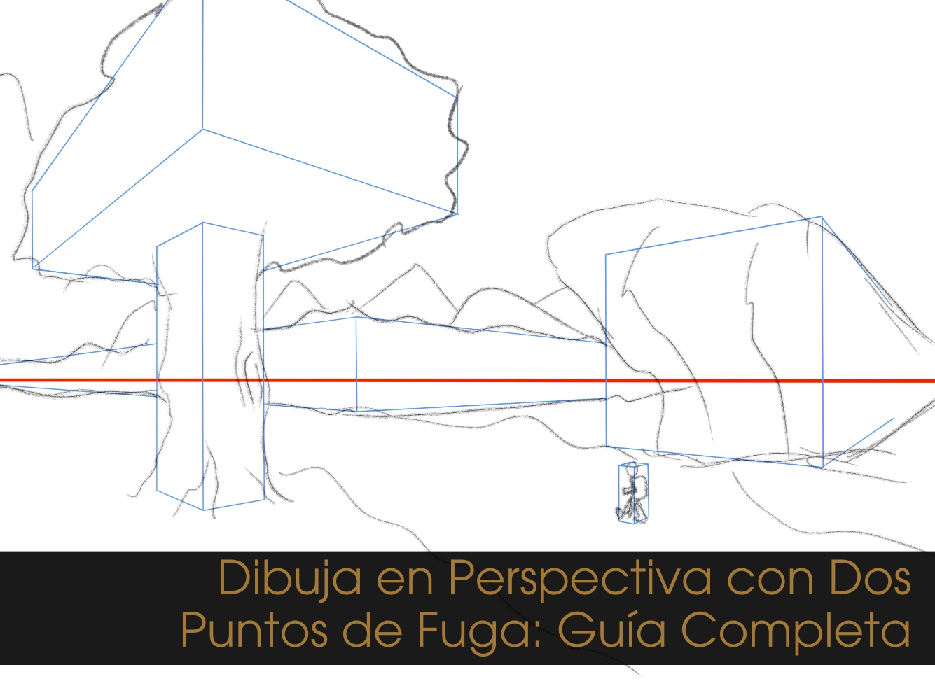 Cómo dibujar perspectiva con dos puntos de fuga: Guía paso a paso