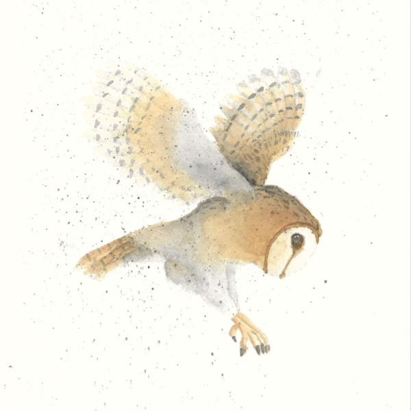 barn-owl-painting-Dócari-Studio-Ricardo-Loaiza