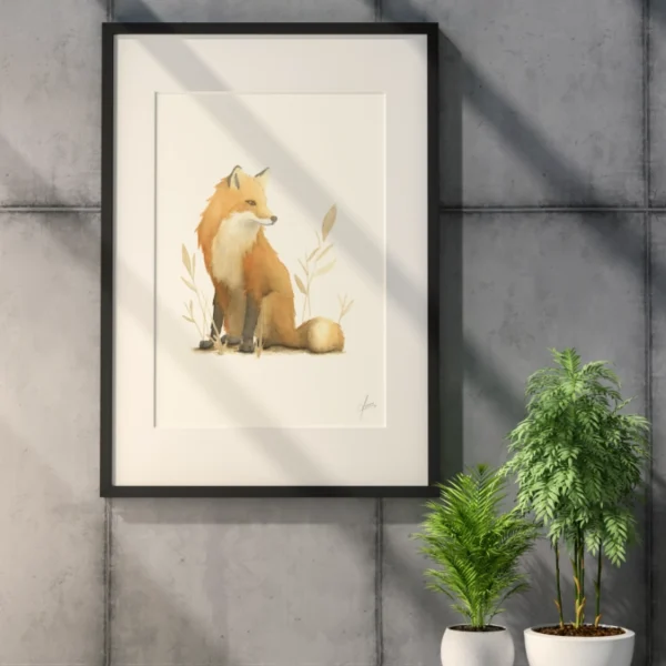 fox-painting-Dócari-Studio-Ricardo-Loaiza